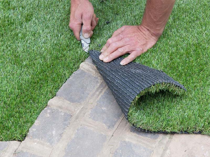 DIY Grass Installation