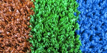 Coloured Grass